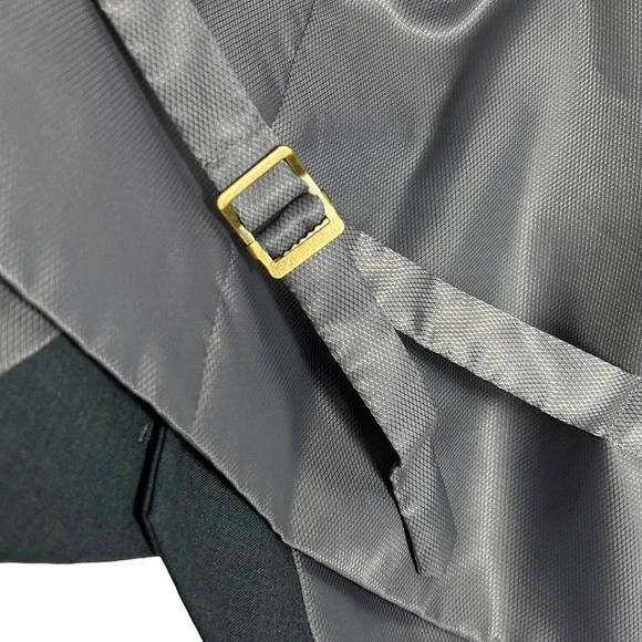 Caravelli Slim Blazer Men's Size 46S Suit Jacket 2 Button w/ Matching Vest Grey - Picture 10 of 16